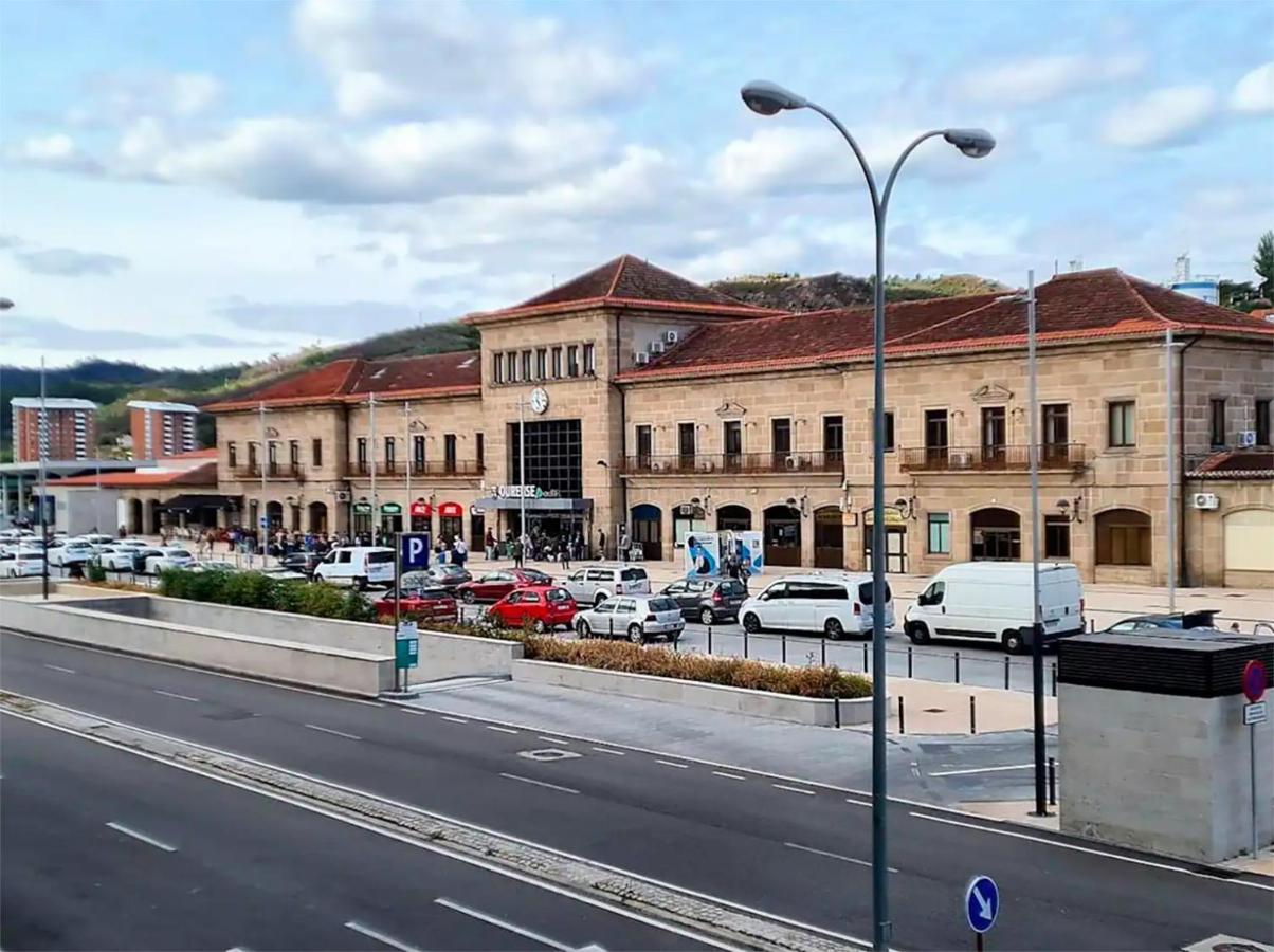 Апартаменты Piso Estacion Tren Bus Termas Muy Luminoso Оренсе Экстерьер фото